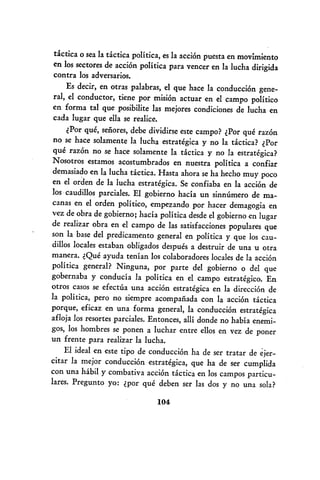 Conduccion politica