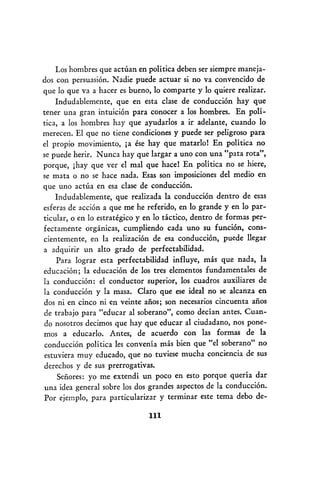 Conduccion politica