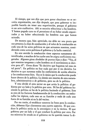 Conduccion politica