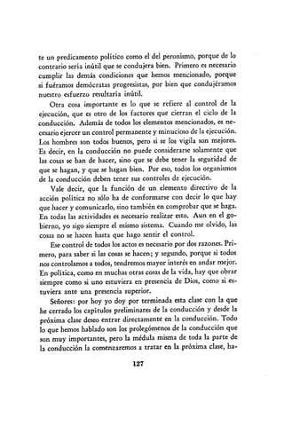 Conduccion politica