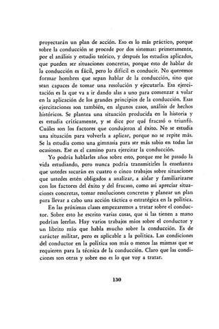 Conduccion politica