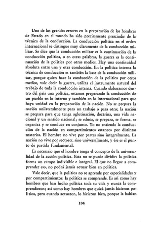Conduccion politica