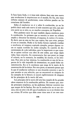Conduccion politica