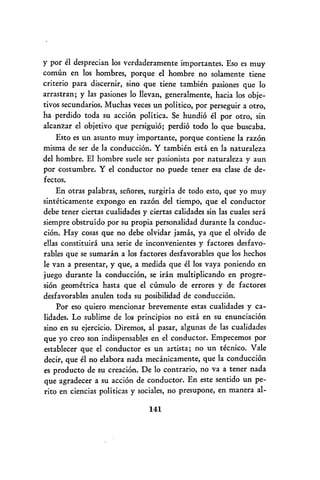 Conduccion politica
