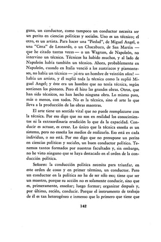 Conduccion politica