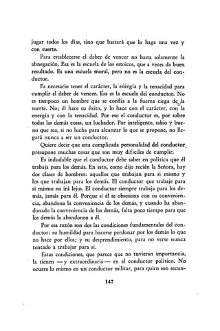 Conduccion politica