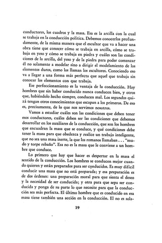 Conduccion politica