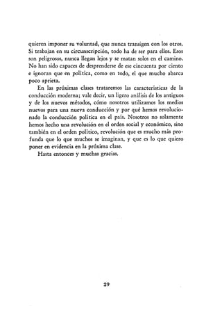 Conduccion politica