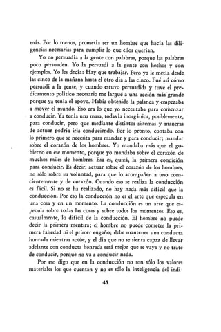 Conduccion politica