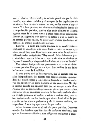 Conduccion politica