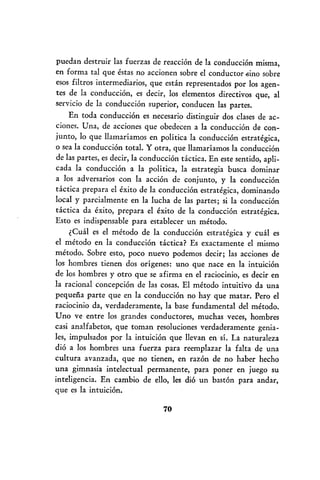 Conduccion politica