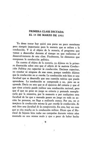 Conduccion politica