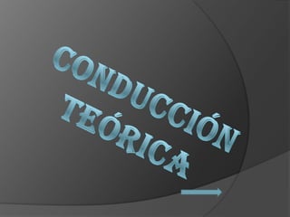 TEORIA DE CONDUCCION
