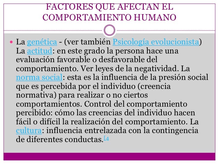 Conducta humana