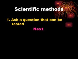 Conduct a psychology experiment | PPT