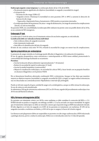 Conductas en gastroenterologia