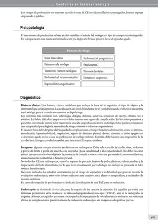 Conductas en gastroenterologia