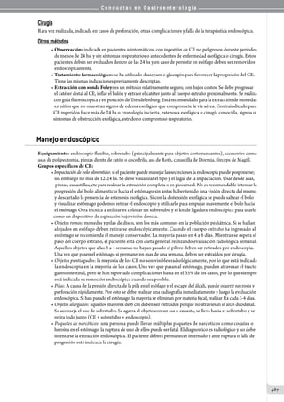 Conductas en gastroenterologia