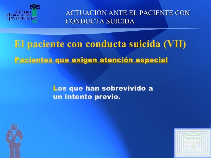 Conducta suicida