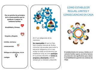 SUGERENCIAS PARA PADRES , PARA MEJORAR LA CONDUCTA | DOCX
