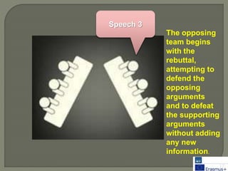 Rebuddle Conducting a debate | PPTX
