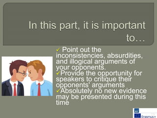 Conducting a debate | PPTX