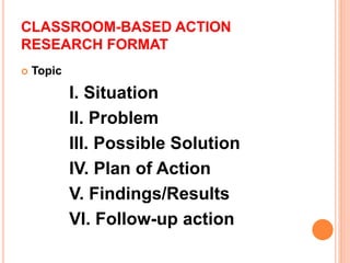 What's Action Topic Example Conducting An Action Research.pptx