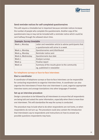 Conducting a survey | PDF