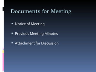 Documents for Meeting  ,[object Object],[object Object],[object Object]