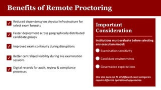 Conducting large-scale exams with remote proctoring technology | PDF