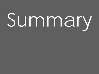 Summary
 