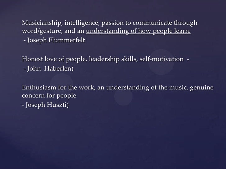 what qualifications do you have