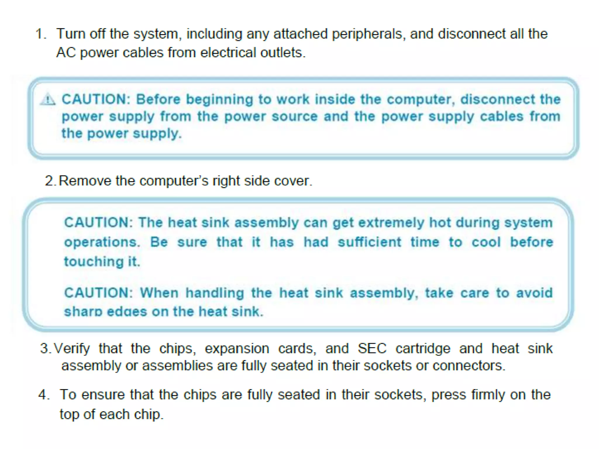 Conducting test on the installed computer system | PPTX