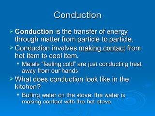 Conduction, Convection, Radiation | PPT