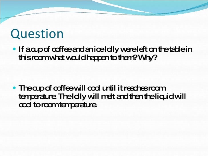 Conduction, Convection, Radiation