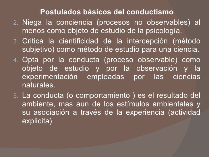 Conductismo