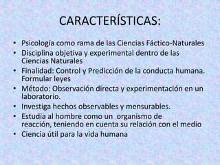 Conductismo De Watson Power Point