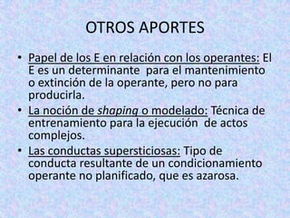 Conductismo De Watson Power Point