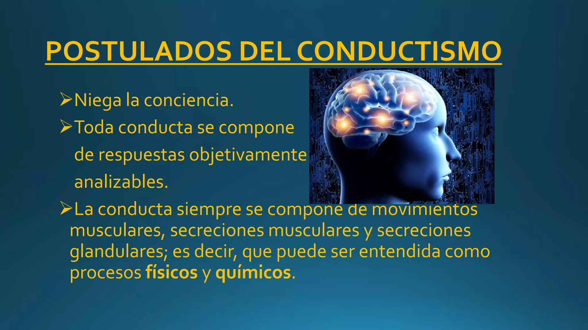 Conductismo diapositivas | PPTX