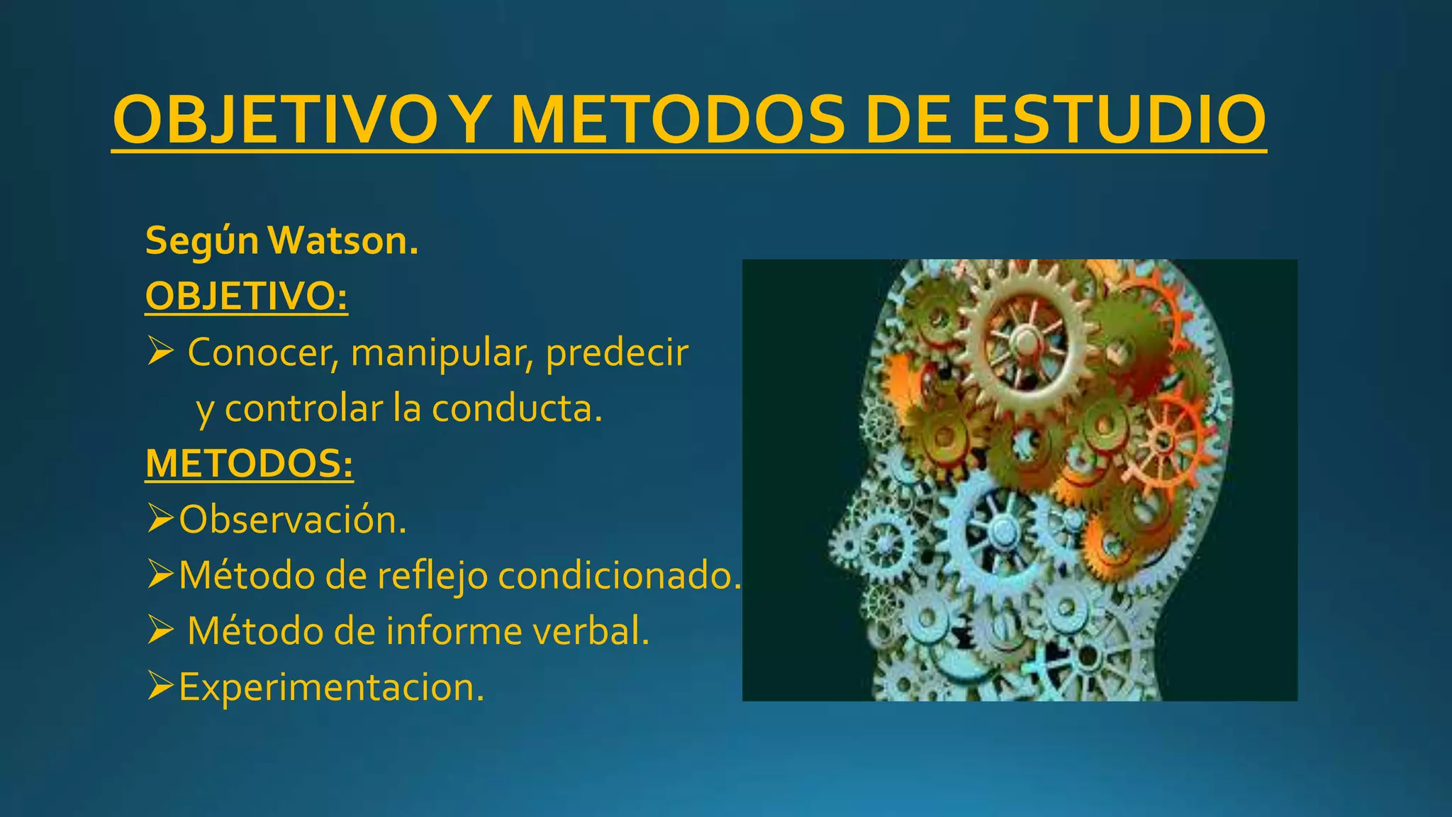 Conductismo diapositivas | PPTX