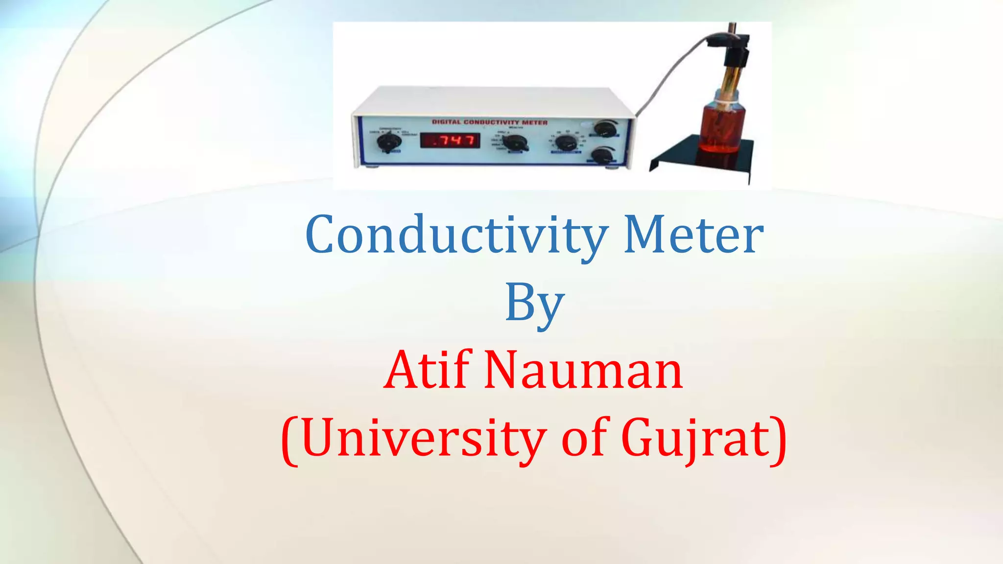 Conductivity Meter PPT