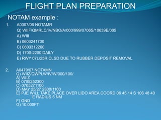CONDUCT OF FLIGHT NEW for flight operation officer | PPTX