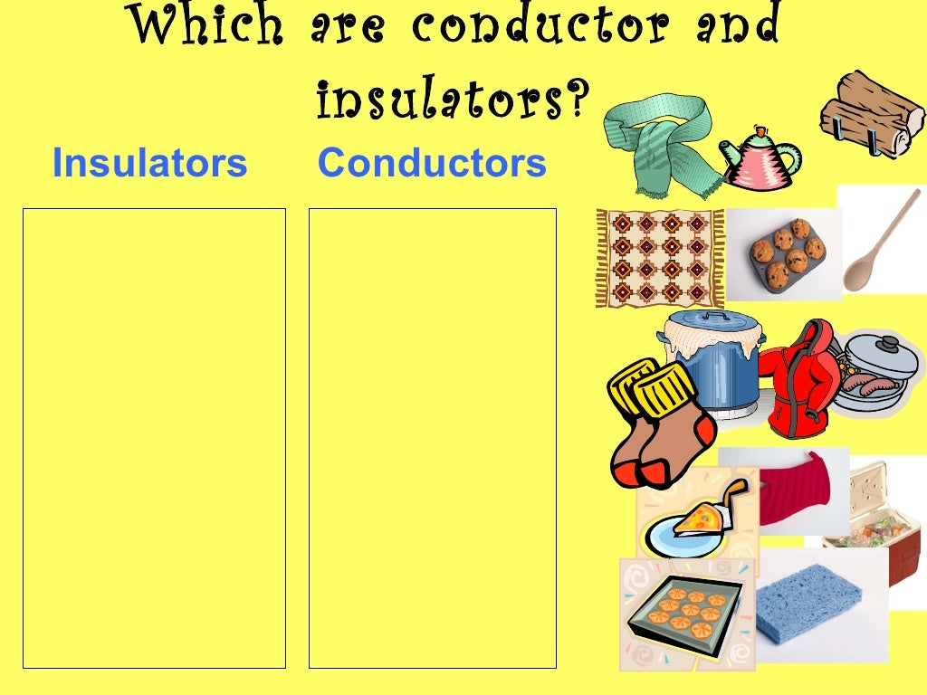 conductor and insulators insulator examples