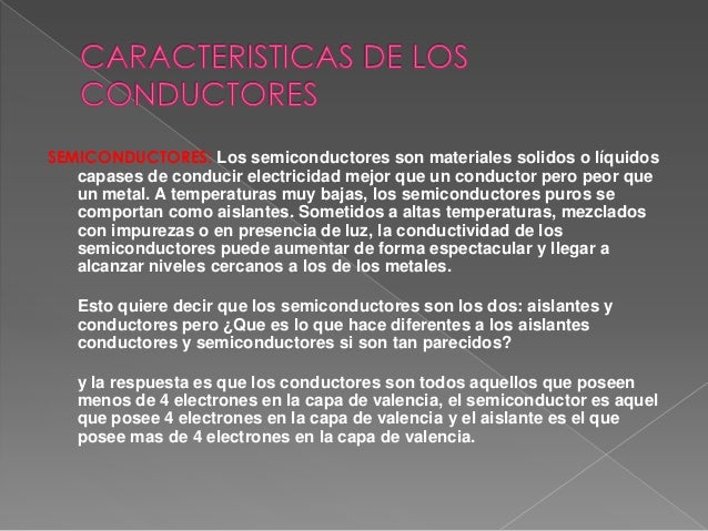 Materiales Conductores