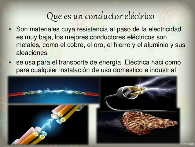 MATERIALES CONDUCTORES ELECTRICOS