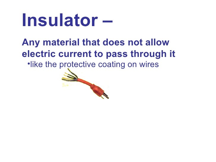 conductors and insulators