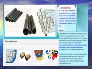 Conduit Pipes Manufacturers, Electrical Conduit Pipes Manufacturers, india, Delhi