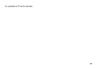 216
Le scénario n°2 est le suivant :
 