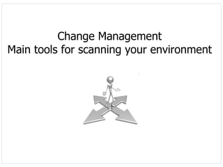 Change Management Main tools for scanning your environment 