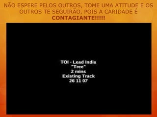 A caridade é humilde e modesta;